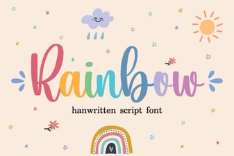 Rainbow Font Designs: Adding Colorful Style to Your Projects