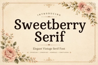 Your Website's Classic Sweetberry Serif Font